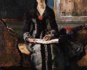 阿尔弗雷德 史蒂文斯 : Portrait of a Young Woman